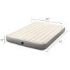 Standard Single-High Air Mattress: Fiber-Tech - Queen Size - 10in Bed Height - 600lb Weight Capacity - Pump Sold Separately