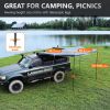 Boneless 270° Car Side Awning Rooftop Pull Out Tent Shelter