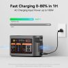 FF Flashfish E103 300W Portable Power Station, 179.2Wh LiFePO4 Battery Pack, Solar Generator With 300W (600W Surge) AC Outlets