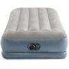 Standard Pillow Rest Air Mattress: Fiber-Tech – Twin Size – Built-in Electric Pump – 12in Bed Height – 300lb Weight Capacity