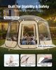 Pop up Bubble Tent, 12 x 11.1 ft Waterproof & UV-Resistant, Clear Camping Tent Shelter, Outdoor Garden Dome Igloo Tents with Windows