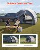 SUV Tent for Camping, 8FT L x 8FT W, Waterproof PU2000mm Spacious Double Layer Design for 5-8 Person, SUV Camping Tent with Mesh Windows