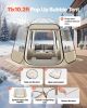 Pop up Bubble Tent, 11 x 10.2 ft Waterproof & UV-Resistant, Clear Camping Tent Shelter, Outdoor Garden Dome Igloo Tents with Windows