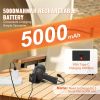 Rechargeable Spotlight Flashlight, 200,000 Lumens, IP67 Waterproof Handheld LED Spot Light